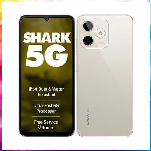 Lava launches Shark 5G smartphone at Rs 7,999 with 5G connectivity