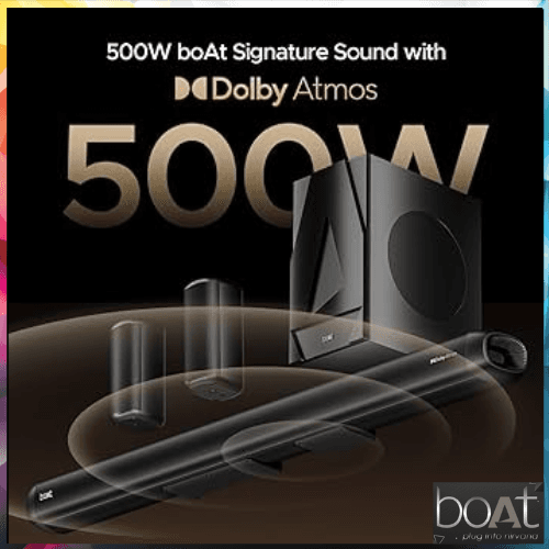 boAt launches Aavante Prime 5.1 5000DA soundbar with Dolby Atmos