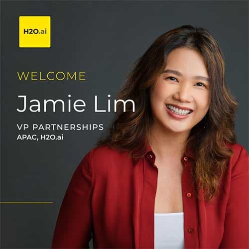 H2O.ai Appoints Jamie Lim as VP of Partnerships for APAC