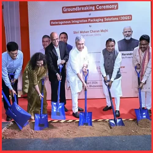 Odisha CM laid the foundation stone for advanced 3D chip packaging facility in Bhubaneswar
