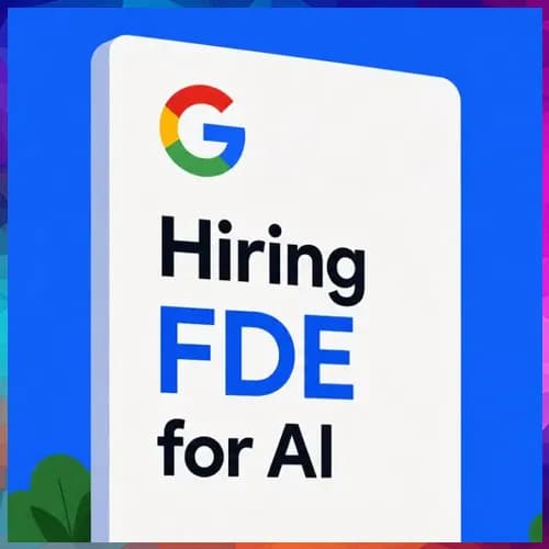 Google to hire hundreds of ‘Forward Deployed Engineers’ in AI push