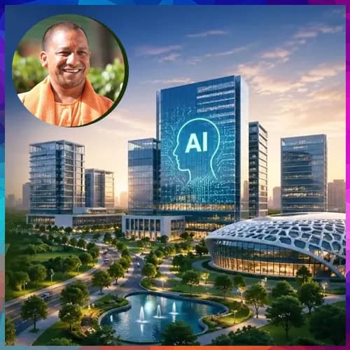UP CM Eyes AI City in Lucknow with Data Centre Expansion