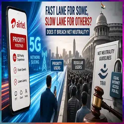 Centre concerned about Airtel’s new priority plan as it might break net neutrality rules