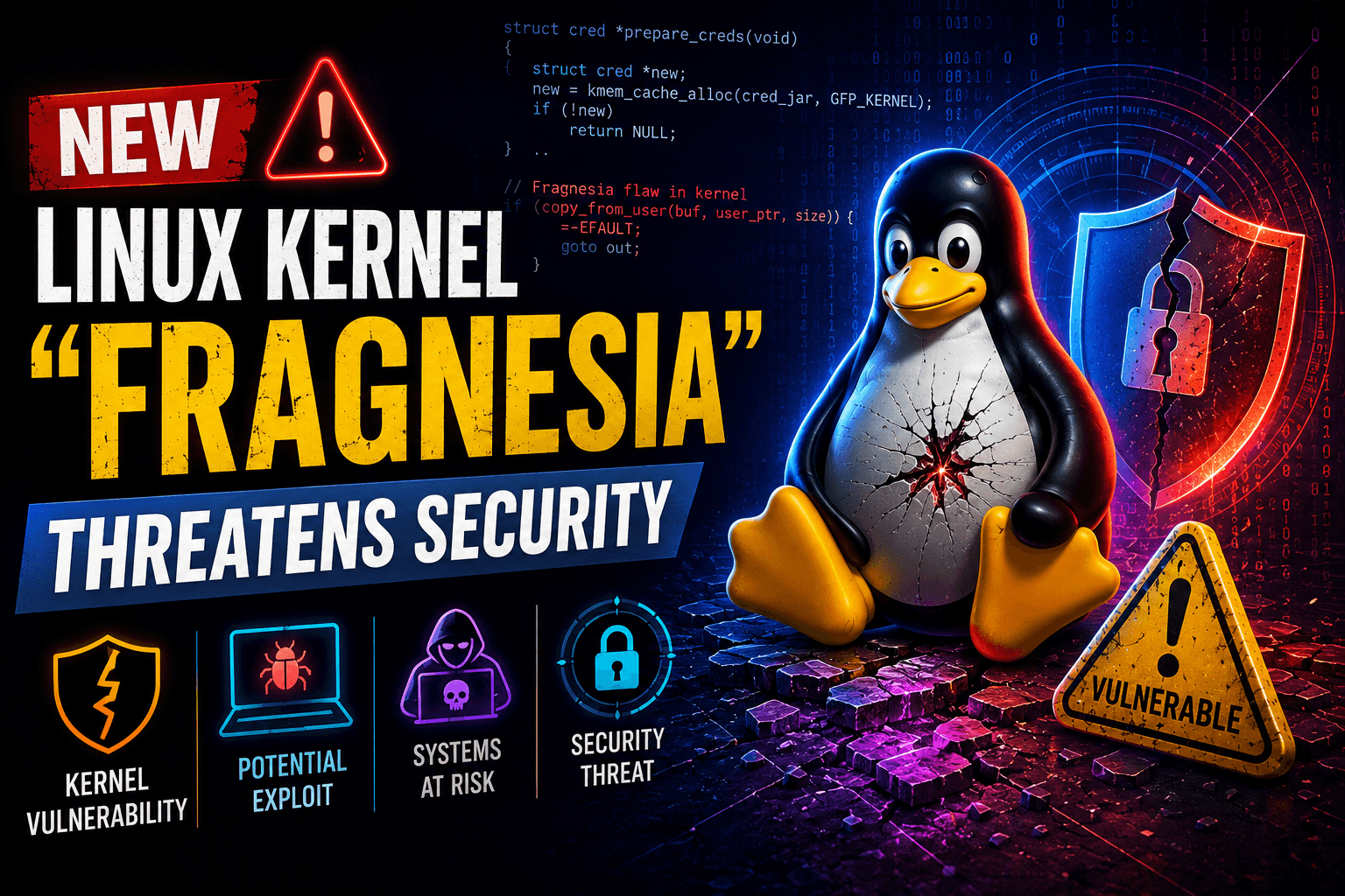 “Fragnesia†Linux Kernel Flaw Raises Major Security Concerns