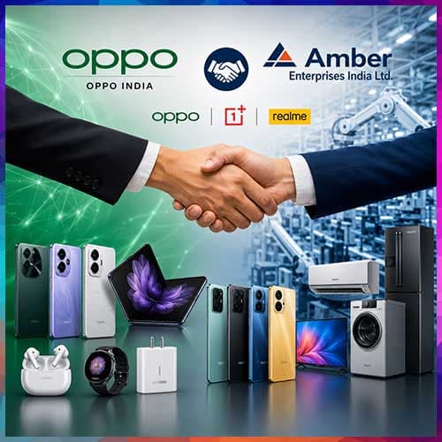 Amber Group to manufacture smartphones for OPPO, OnePlus and Realme in India
