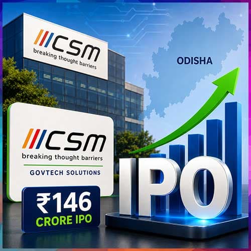 Odisha GovTech firm CSM Technologies opens ₹146 crore IPO
