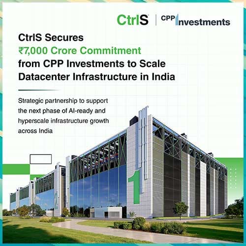 CtrlS to scale datacenter infrastructure in India by partnering with CPP Investments