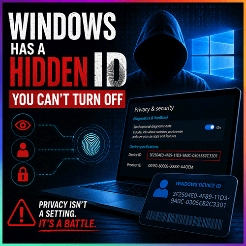 Windows Has a Hidden ID You Can't Turn Off