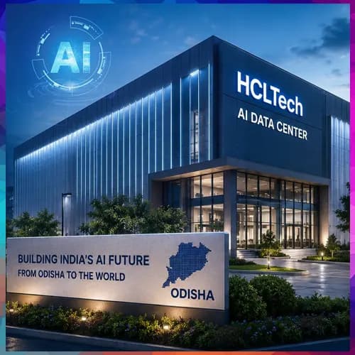 HCLTech to invest $1.48 billion in AI data center in Bhubaneswar with Sarvam AI