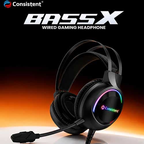 Consistent Infosystems launches wired BassX gaming headphone with immersive audio and clear voice communication