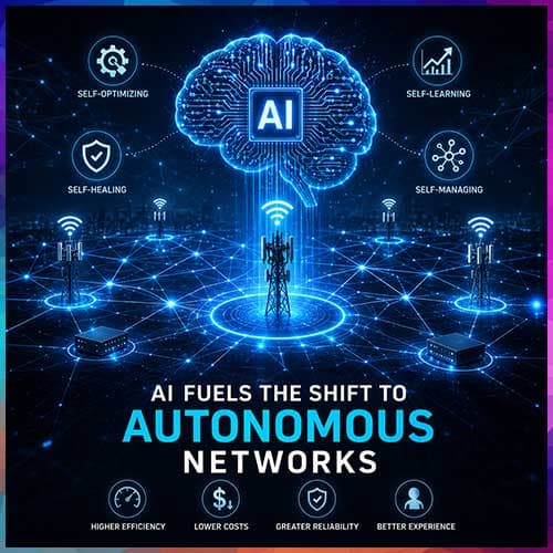 AI Fuels the Shift to Autonomous Networks