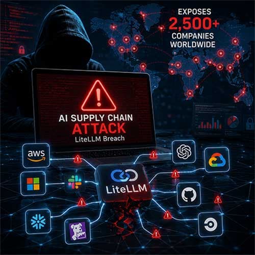 Largest-Ever AI Supply Chain Attack Exposes 2,500+ Companies via LiteLLM Breach
