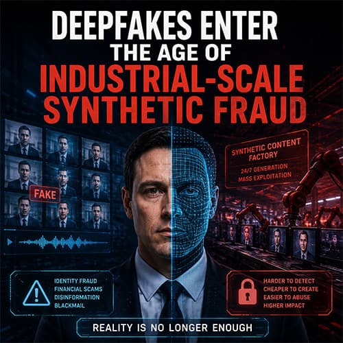 Deepfakes Enter the Age of Industrial-Scale Synthetic Fraud