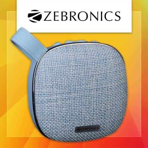 Zebronics launches â€œPassionâ€ portable Bluetooth Speaker at Rs.899/-