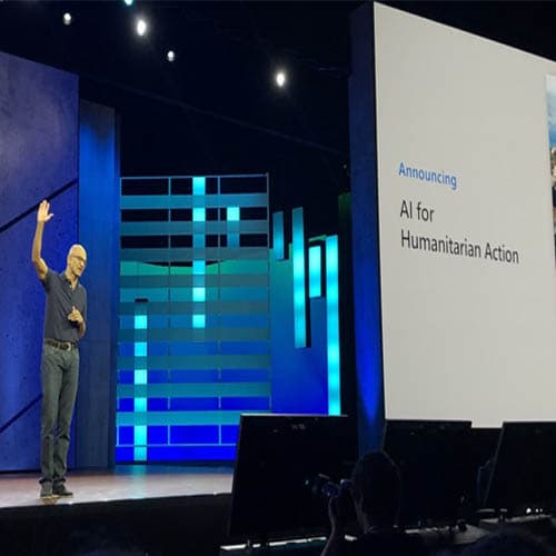 Microsoft announces AI for Humanitarian Action