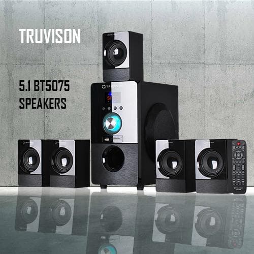Truvison comes up with â€œ5.1 BT5075â€ speakers worth Rs.5,999