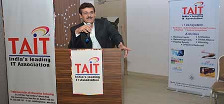 TAIT organizes session on "How to adopt and grow Your Business in the Digital First World" by Manoj Kotak
