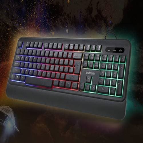 Astrum launches rainbow colored LED gaming keyboard â€˜KL560â€™, priced at Rs.999/-