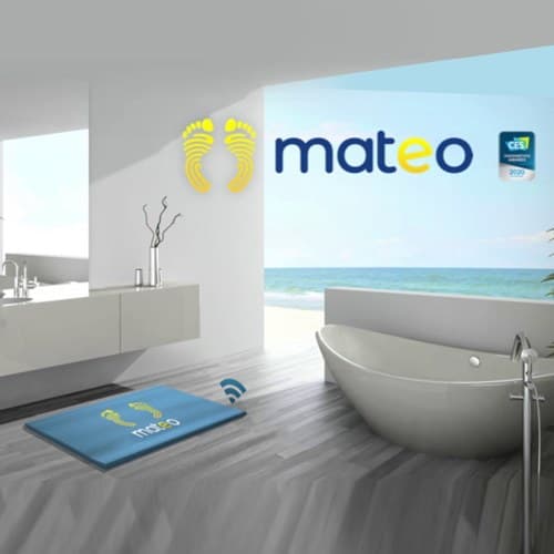Mateoâ€™s smart bathroom mat for â€˜Bathroom of the futureâ€™