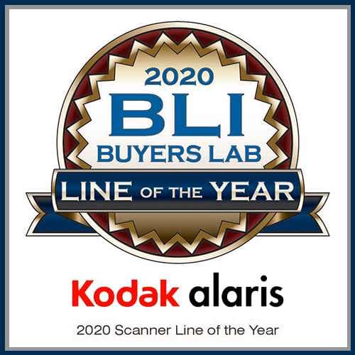 Kodak Alaris wins BLIâ€™s Scanner Line of the Year award