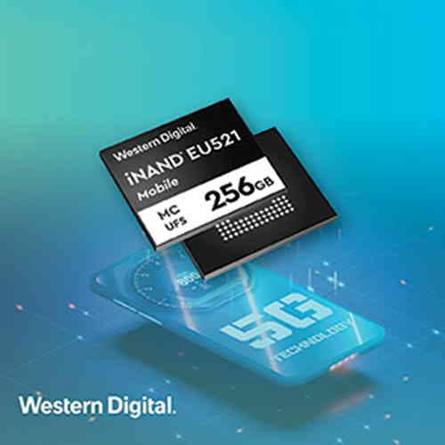 Western Digitalâ€™s iNAND MC EU521 empowers mobile developers in 5G era