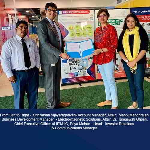 Altair and IIT( Madras ) Signed MoU to Foster Start-ups with Technology Access and Mentorship