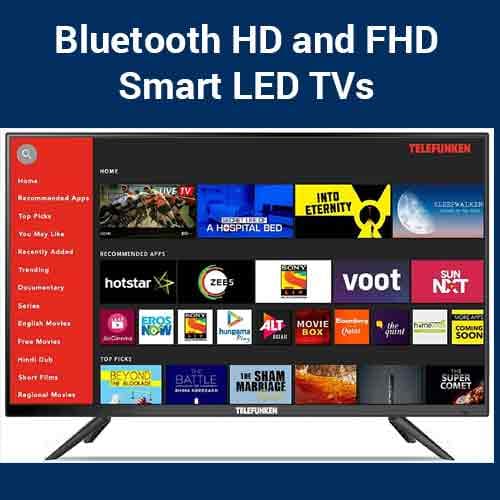 Telefunken announces its new range of Bluetooth HD and FHD Smart LED TVsÂ 