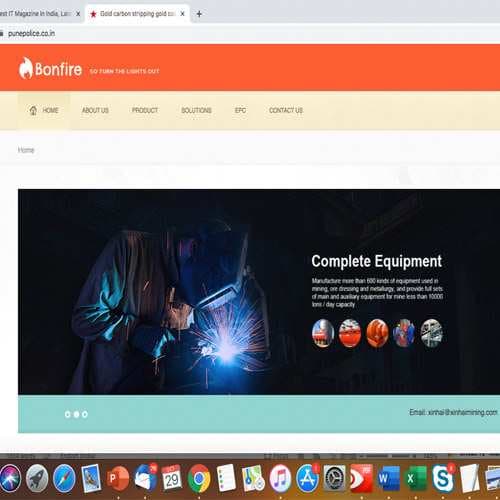 Police department is hardly bothered for their website to be used by others