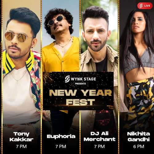 The biggest New Year party is coming to Wynk Music