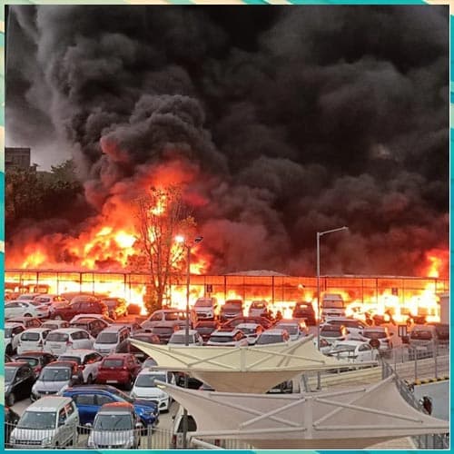 Fire breaks out at e-motor parking space in Delhi’s Jamia Nagar