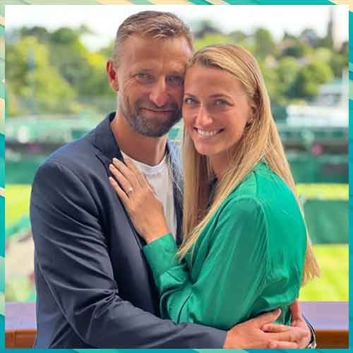 Wimbledon champion Petra Kvitova gets engaged to her coach Jiri Vanek