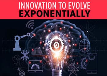 Innovation to evolve exponentially