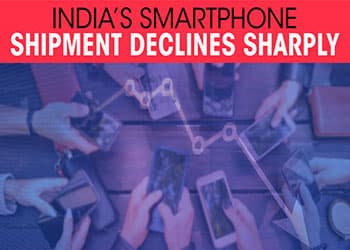 Indiaâ€™s Smartphone shipment declines sharply