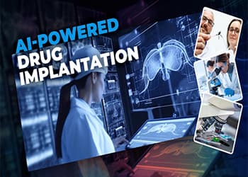AI-powered drug implantation