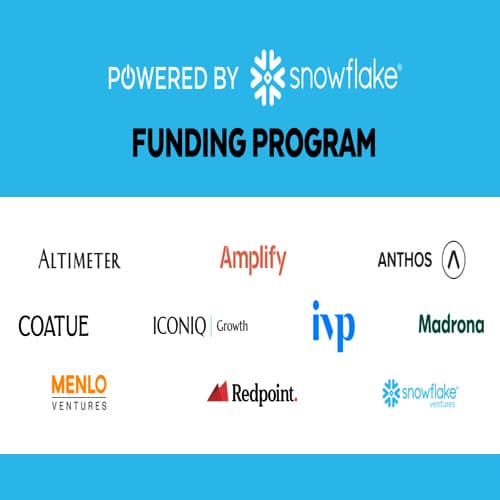 Snowflake Launches Powered By Snowflake Funding Program Investing Up to $100 Million in Innovative Apps in the Data Cloud