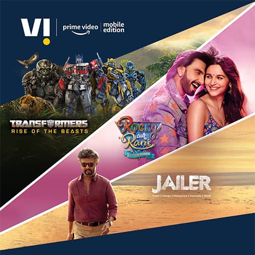 Vi offers annual recharge plan at Rs. 3199 with Amazon Prime subscription