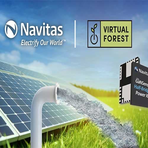 Navitas Semiconductor Partners with Virtual Forest to Power India's Solar Pump Revolution with GaNFastâ„¢ Technology