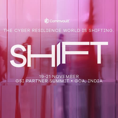 Commvault to demonstrate leadership in unified enterprise resilience at 3rd annual SHIFT GSI Partner Summit