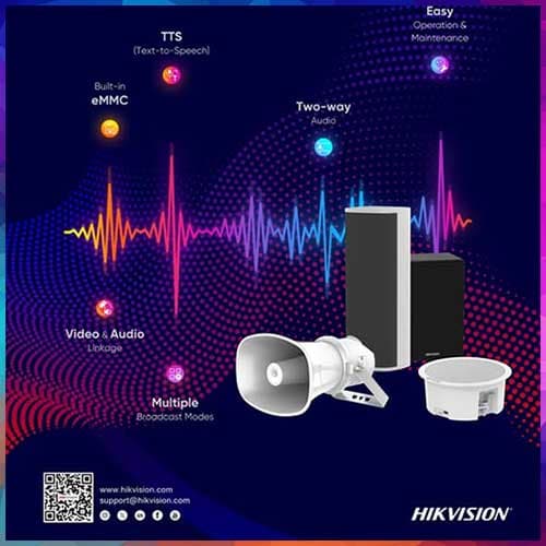Hikvision Introduces New Audio Product Line with Network Speakers