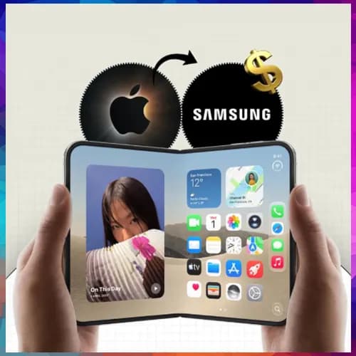 Apple to reportedly pay Samsung $250 per iPhone Duo foldable display