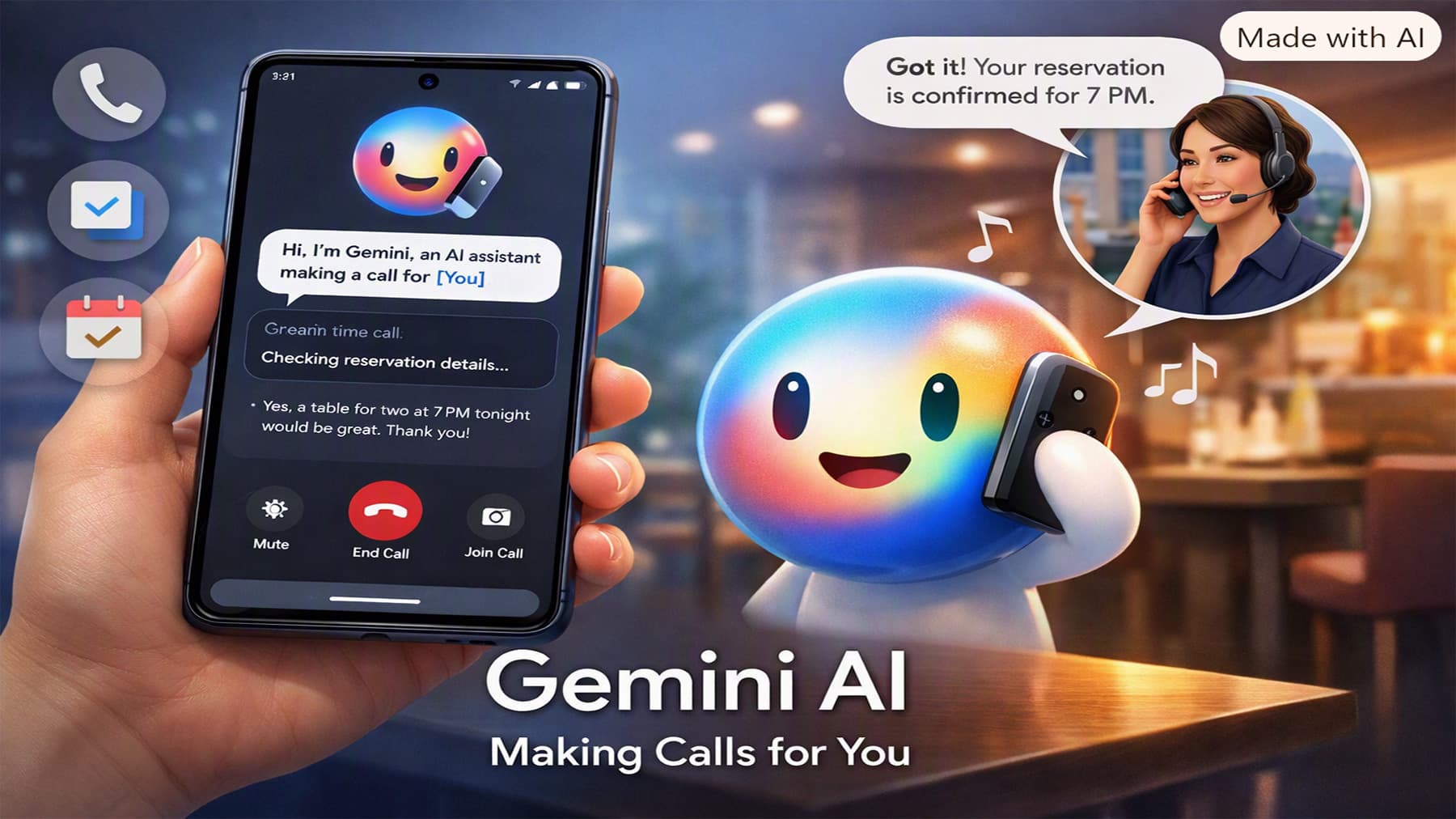 Gemini Can Call for You