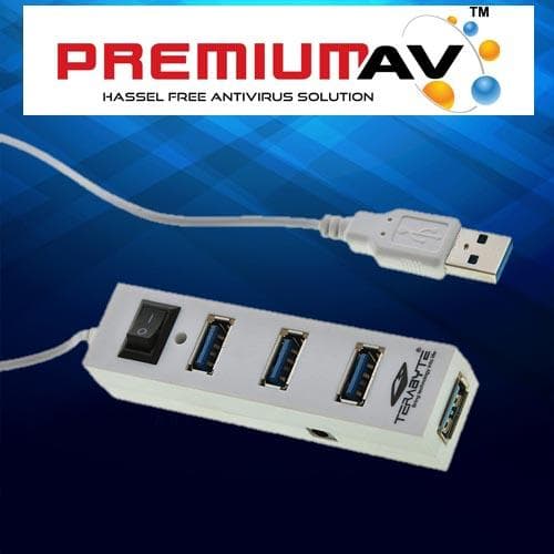 PremiumAV brings 7 port USB adapter with manual switches
