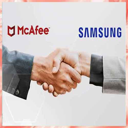 McAfee to continue offering online protection to Samsung customers